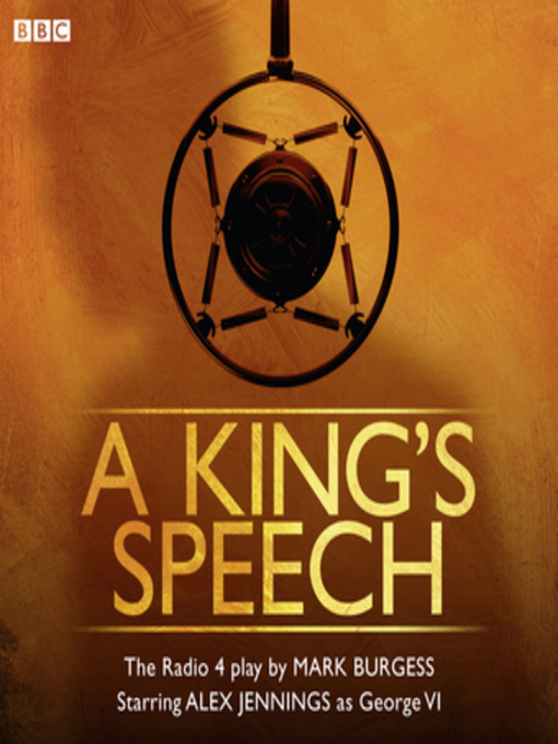 Title details for A King's Speech by Mark Burgess - Wait list